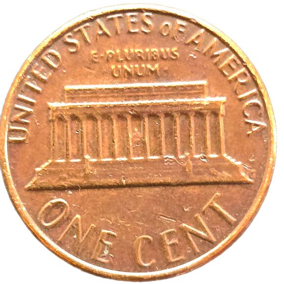 1982 Small Date D Bronze 3.08g Lincoln Memorial Cent Penny with Doubling READ - Picture 3 of 9